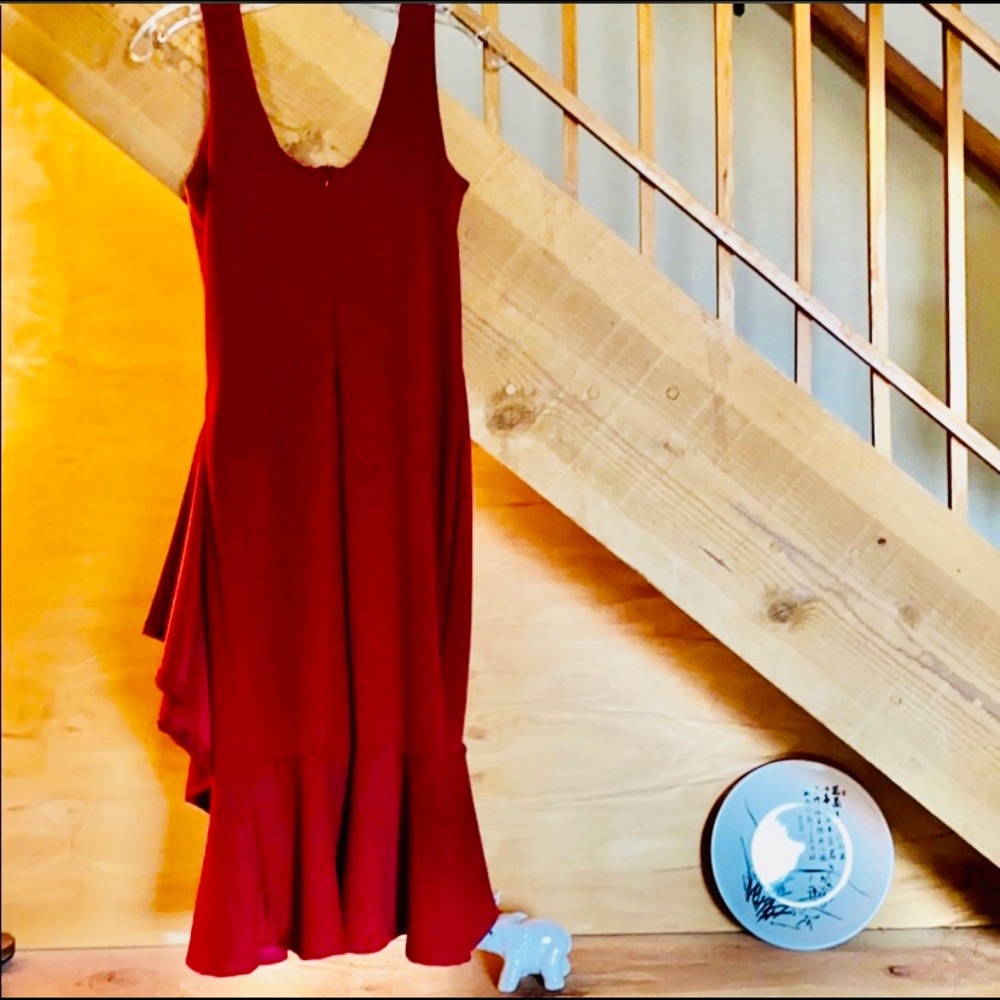 LuLus Wine Sexy Dress